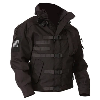 Военная тактическая куртка, мужские водонепроницаемые износостойкие куртки-бомберы с несколькими карманами, Высококачественное ветрозащитное пальто для походов на открытом воздухе