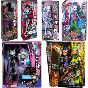 Оригинальная кукла Monster High Ghouls Rule Фрэнки Штайн Скарис Город ужасов Аббатство Боминабле Большой Риф-Скарриер Игрушки Для девочек