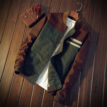 Осенняя корейская мужская куртка, Новая Cultivate one's morality, короткий абзац, куртка с воротником в тон, мужская бейсбольная форма M-5XL