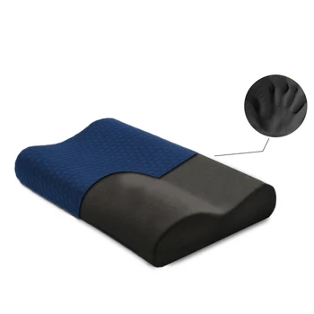 Подушка для шеи из пены с эффектом памяти с бамбуковым углем 50 * 30 см, Шейная подушка для сна, Медицинские Подушки для снятия боли