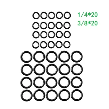 40шт 1/4 3/8 M22 быстроразъемные уплотнительные кольца Шайбы Резиновые уплотнительные кольца для мойки высокого давления Садовые запчасти