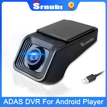Srnubi Full HD 720P 1080P Dash Cam ADAS Автомобильный Видеорегистратор Dashcam DVRS Видео USB TF Карта 32G 64G 128G Авторегистратор для Android плеера DVD