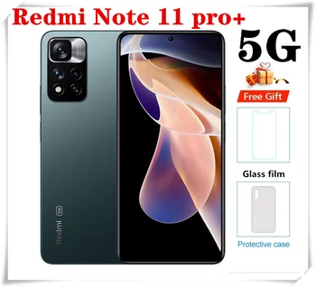 Смартфон Redmi Note 11 pro + NFC 5G 8GB 256GB Dimensity 920 Android 11 Мобильный телефон 6,67 ”4500mAh 108MP 120W зарядное устройство для мобильного телефона