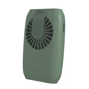 WT-F22 Портативный шейный вентилятор Мини ручной настольный USB-зарядка Подвесной поясной вентилятор для помещений и улицы