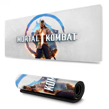 Mortal Kombat 1 Большой Коврик Для Мыши Игровой Коврик Для Мыши Gamer Deskmat Аксессуары Для ПК Коврик Для Клавиатуры Защита Стола Коврики Аниме Mause Pads