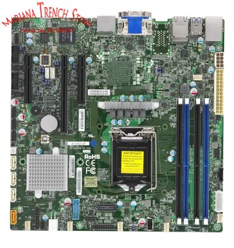 X11SSZ-F для материнской платы Supermicro microATX LGA1151 E3-1200 v6/v5 7th/6th Gen. Core i7/i5/i3 Серии Dual GbE LAN IPMI