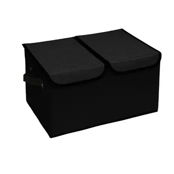 Коробка для отделки одежды из Хлопчатобумажной и льняной ткани с двойным покрытием, Складной Ящик для хранения Jul4015