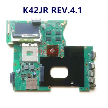 Высококачественная материнская плата Для ASUS K42J K42JR K42JR REV.4.1 Материнская плата ноутбука HM55 с HD6470M 1G DDR3 100% Полностью работает хорошо