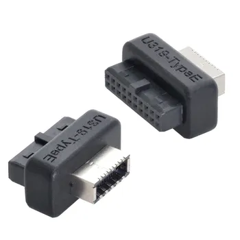 Разъем Xiwai USB 3.1 на передней панели USB 3.0 20Pin Key-A Type-E для подключения штекерного удлинителя Overmold Header