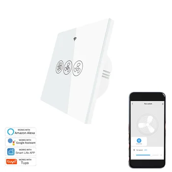 Wifi умный переключатель вентилятор диммер пульт дистанционного управления home smart