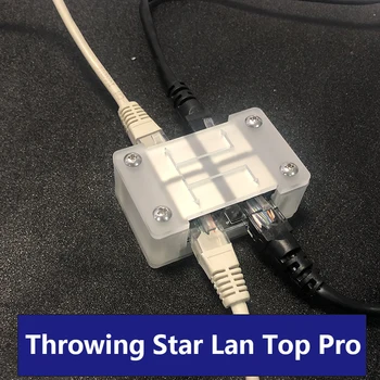 Пассивный сетевой кран Ethernet throwing Star LAN Tap Мод для захвата сетевых пакетов, мониторинг реплики, связь по Ethernet с коробкой RJ45