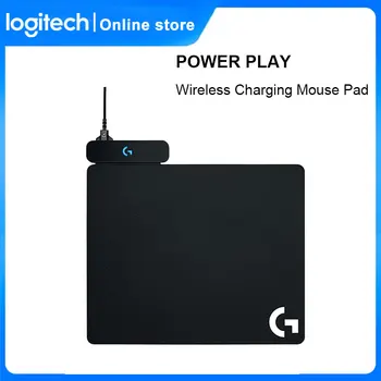 Logitech POWER PLAY Беспроводной Зарядный Коврик Для мыши Поддержка G502 G903 G703 Зарядка мыши Со Скоростью Света Зарядка Жесткого Игрового Коврика для мыши