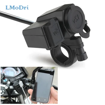 LMoDri 12V USB Порт питания Прикуривателя мотоцикла, зарядное устройство для телефона, Интеграционная розетка, Штепсельная вилка