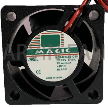 Оригинальный Magic MGT4024YB-O10 DC 24V 0.10A 40x40x10 мм 3-проводной Серверный Вентилятор Охлаждения