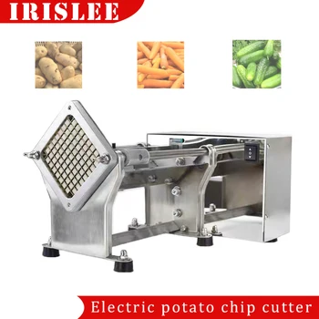 Многофункциональная Электрическая Машина Для производства картофельных чипсов Коммерческая Бытовая Кухонная Автоматическая машина для резки картофельных чипсов