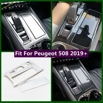 Центральная панель управления Коробкой переключения передач, декоративная накладка для Peugeot 508 2019-2022