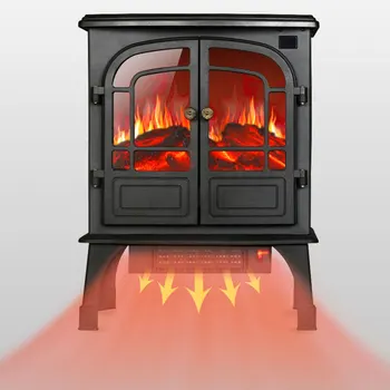 Отопительная печь, Бездымный Электрический Камин, Бытовое Электрическое отопление, Новый 3D Flame Mountain, Мультифайловый Светильник для спальни
