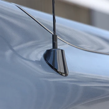 Для Nissan Titan 2016-2023 ABS Черный Корпус автомобильной Антенны, защитная крышка, Накладка, наклейка, автомобильные Аксессуары