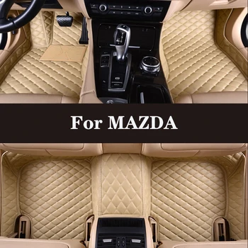 HLFNTF Автомобильный Коврик с Полным Объемным звучанием На заказ Для MAZDA Mazda 2/3/5/6/8 BT50 CX-3/5/7/8/9 CX-30 RX-7/8 Tribute Millenia VERISA
