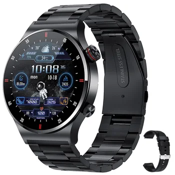 Новые смарт-часы с Bluetooth-вызовом, мужские спортивные часы для фитнеса с полным сенсорным экраном, Bluetooth подходит для смарт-часов Android ios