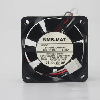 NMB-MAT 2410ML-04W-B50 B00 Серверный вентилятор охлаждения DC 12V 0.26A 60x60x25mm 3-проводной