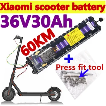 36V 30AH литиевая батарея 18650 10S3P 250 Вт ~ 600 Вт для электрического скутера Xiaomi Mijia m365