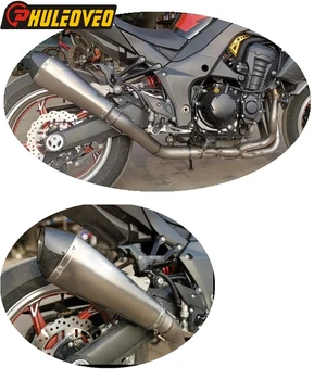 Полный Комплект Из Титанового Сплава Z1000 2010-2022 Мотоциклетный Глушитель Выхлопной Трубы Передняя Труба Коллектора Выхлопная Система для Z1000 10-22 Глушитель