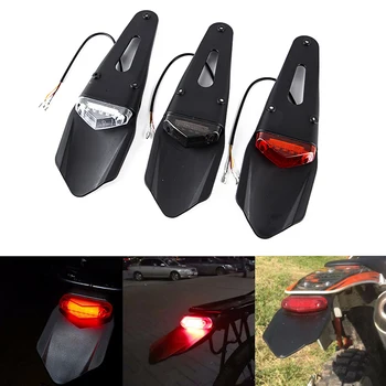 Светодиодный задний фонарь для мотоцикла Polisport и заднее крыло, стоп-сигнал для Эндуро MX Trail