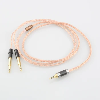 OCC Посеребренный кабель HiFi со сбалансированным разъемом 2,5 мм для наушников MEZE99 Classics 99neo NEO NOIR, Совместимых с Astell & Kern AK240