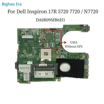 DA0R09MB6H1 Для Dell Inspiron 17R 7720 5720 N7720 Материнская плата ноутбука С чипсетом SLJ8C HM77 UMA DDR3 CN-0F9C71 0F9C71 100% Работает