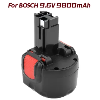 Заливка для замены NI-MH 9,6 В 9,8 Ач для Bosch BAT048 BAT100 BAT119 2607335272 2607335461 GSR PSR 9,6VE-2 PSR960 23609