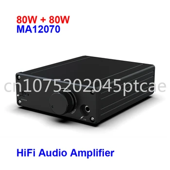 MA12070 Цифровой Аудио Усилитель мощности MA12070P Динамик 20 Вт ~ 200 Вт Высококачественный Стереоусилитель D-уровня Aux DC15-19V
