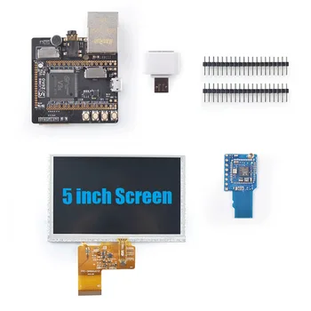 Для материнской платы Sipeed Lichee Zero Dock + модуль Wi-Fi + Bluetooth + Плата расширения экрана 5 дюймов V3S Development Board
