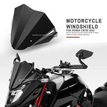 Лобовое Стекло мотоцикла Алюминиевый Ветрозащитный Экран Для HONDA CB750 CB 750 HORNET 2023