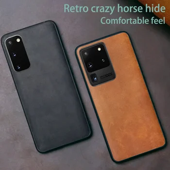 Кожаный Чехол для телефона Samsung Galaxy S20 Ultra s10e S10 Plus Note 20 ultra 10 plus для A71 A51 A30 A31 A50 A70 чехол